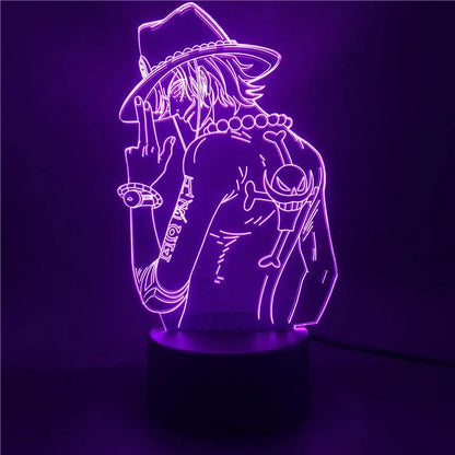 One Piece 3D LED
